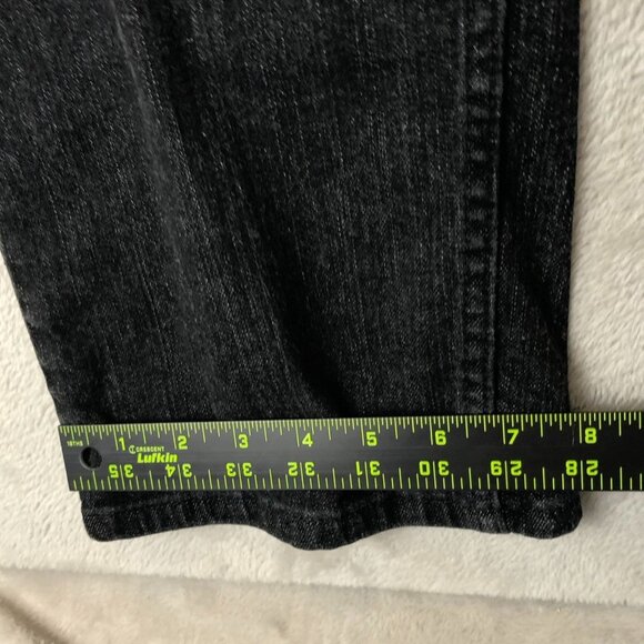 Riders By Lee Women's Jeans 22W Black Denim Mid Rise Skinny Classic Casual Y2K - Picture 6 of 16